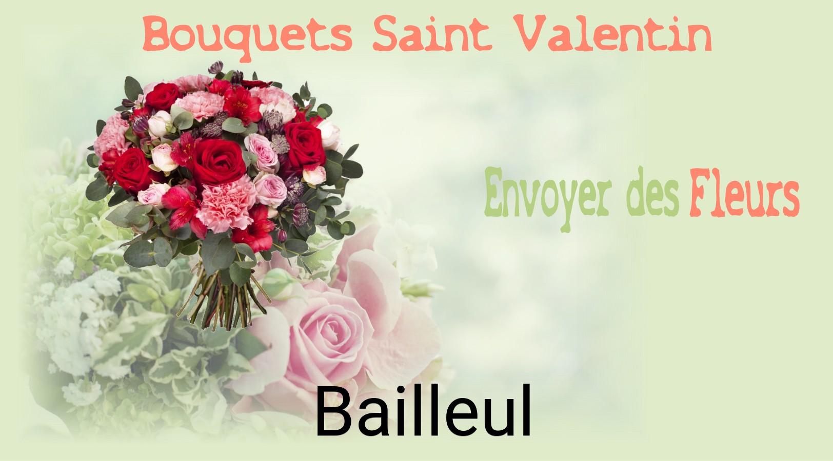 Roses de Saint-Valentin livrées à Bailleul
